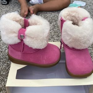 Cute Hot Pink Baby Ugg Boots